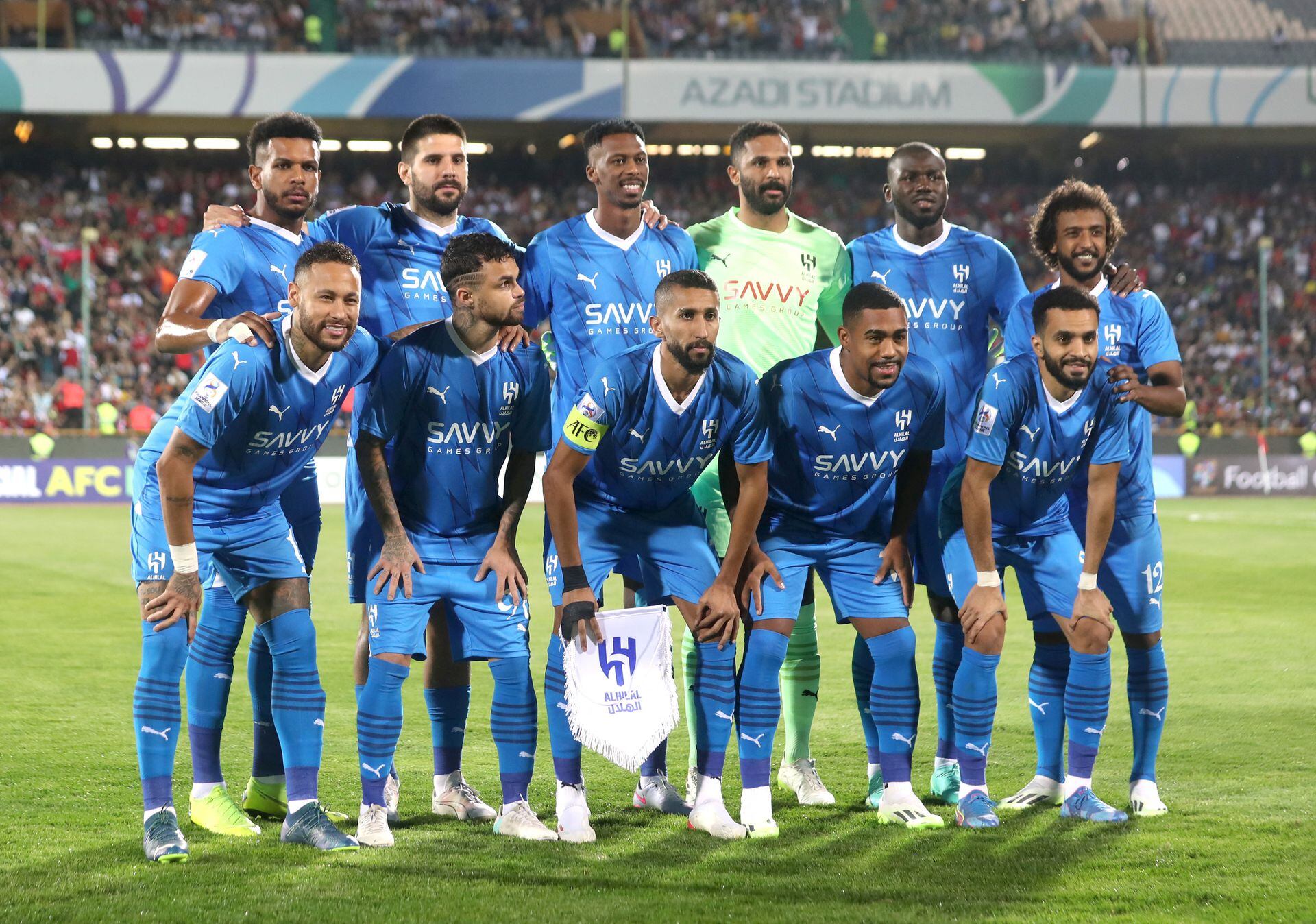 Al Hilal players